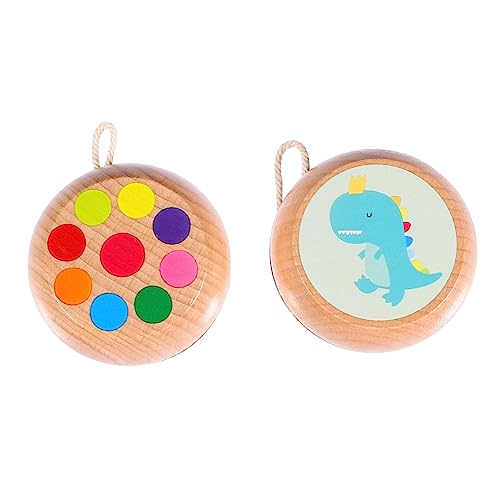 DECHOUS 2Stücke Holz Reaktionsspielzeug Für Anfängerfreundliche Yo Yos Aus Holz Für Jungen Und Fördert Motorische Fähigkeiten Und Reaktionsvermögen DECHOUS 2Stücke Holz Reaktionsspielzeug Für Anfängerfreundliche Yo Yos Aus Holz Für Jungen Und Fördert Motorische Fähigkeiten Und Reaktionsvermögen von DECHOUS