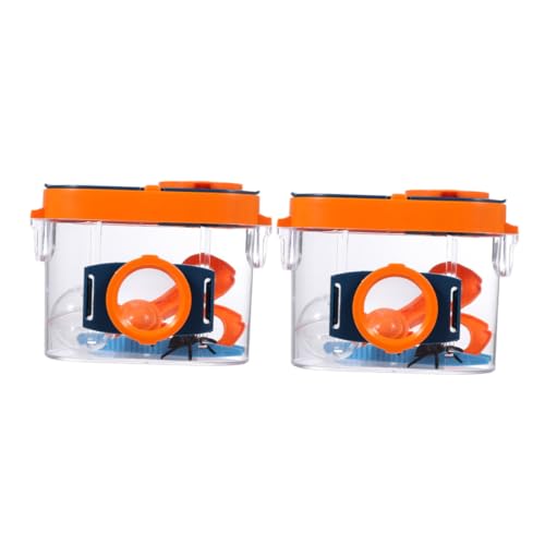DECHOUS 2Stücke Insektenbeobachtungsbox Mit Lupe Outdoor Für Sicher Und Einfach Für Biologische Experimente Und Naturerkundungen DECHOUS 2Stücke Insektenbeobachtungsbox Mit Lupe Outdoor Für Sicher Und Einfach Für Biologische Experimente Und Naturerkundungen von DECHOUS