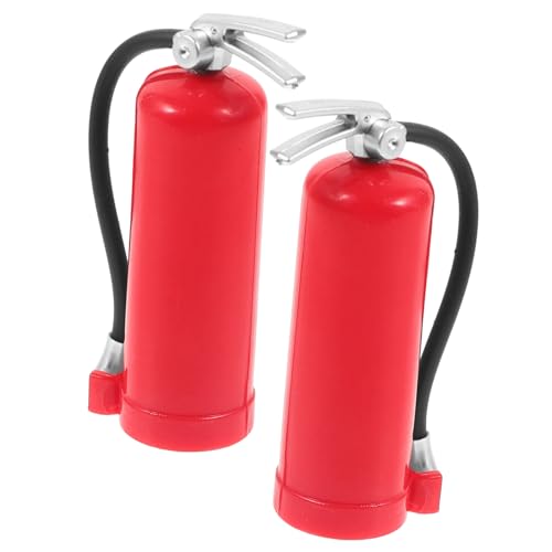DECHOUS 2 Stück Mini-feuerlöscher-dekorationsteile Für Rc-Auto Feuerlöscher-Spielzeug Im Maßstab 1/10 1/8 von DECHOUS