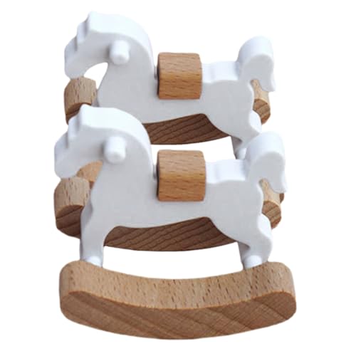 DECHOUS 2Stücke Schaukelpferd Aus Holz Für Puppenhaus Klassische Pferde Requisite Puppenhaus Schaukelstuhl Ornament Für Puppenmöbel Und Dekoration DECHOUS 2Stücke Schaukelpferd Aus Holz Für Puppenhaus Klassische Pferde Requisite Puppenhaus Schaukelstuhl Ornament Für Puppenmöbel Und Dekoration von DECHOUS
