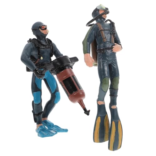 DECHOUS 2Stücke Simulierte Taucher Figuren Liebevolle Unterwasser Explorer Puppen Für Dekoration Und Taucherfigur Für Kreative Unterwasserwelten DECHOUS 2Stücke Simulierte Taucher Figuren Liebevolle Unterwasser Explorer Puppen Für Dekoration Und Taucherfigur Für Kreative Unterwasserwelten von DECHOUS