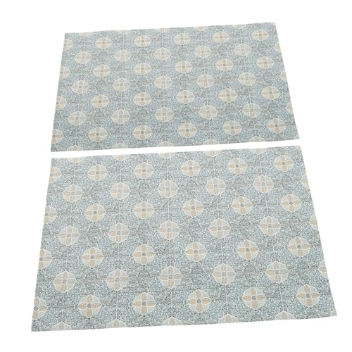 DECHOUS 2pcs Dollhouse -bodenbelag Und Wandaufkleber A4 Grösse Washerforte Schaften Und Stage Tpatem Für Miniaturhaus Outdoor Dekoration Zubehör DECHOUS 2pcs Dollhouse -bodenbelag Und Wandaufkleber A4 Grösse Washerforte Schaften Und Stage Tpatem Für Miniaturhaus Outdoor Dekoration Zubehör von DECHOUS
