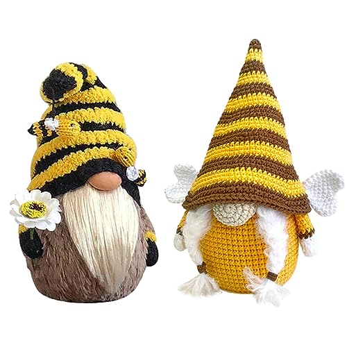 DECHOUS Halloween-gnom-Ornamente 2 Stück GNOME-Puppen Heimdekoration Für Büro Und Wohnzimmer von DECHOUS