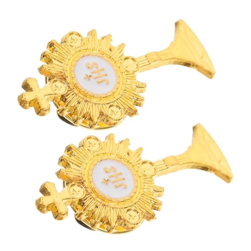 DECHOUS 2st Knopfabzeichen Auf Der Brust Zusatzheizungen Stehlampenfassung Trainingszubehör Langhanteln Kleidung Dekoratives Stirnband Knopfbuchse Befestigungsring Zinklegierung Golden DECHOUS 2st Knopfabzeichen Auf Der Brust Zusatzheizungen Stehlampenfassung Trainingszubehör Langhanteln Kleidung Dekoratives Stirnband Knopfbuchse Befestigungsring Zinklegierung Golden von DECHOUS
