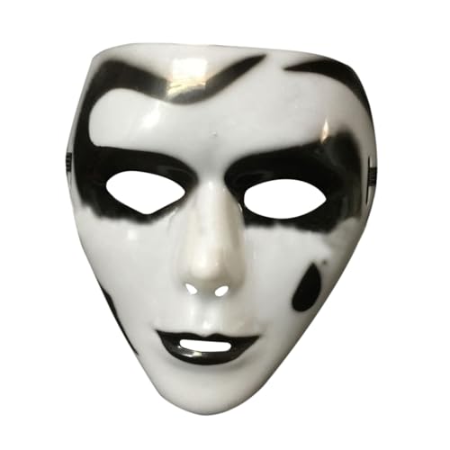 DECHOUS 3 Cosplay Maskerade Maske Handbemalte Maske Gotische Maske Cos-maske Maske Für Halloween Gruselige Maske Karneval-maske Horrormaske Geistermaske Abschlussball Geistertanz von DECHOUS