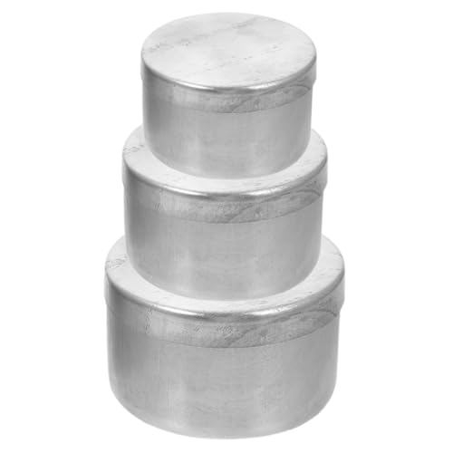 DECHOUS 3 Stück Aluminium Probenbehälter Teilig mit Deckel Mini Labor Dosen aus Korrosionsbeständigem Aluminium Präzise Gefertigte Aufbewahrungsdosen für Flüssigkeiten Bodenproben Sicher DECHOUS 3 Stück Aluminium Probenbehälter Teilig mit Deckel Mini Labor Dosen aus Korrosionsbeständigem Aluminium Präzise Gefertigte Aufbewahrungsdosen für Flüssigkeiten Bodenproben Sicher von DECHOUS
