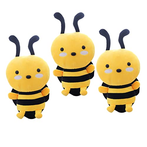 DECHOUS 3 Stück Bienen Puppe Ausgestopft Realistisch Biene Stofftier Gefülltes Bienenkissen Kuscheltiere Kissen Bienen-gastgeschenke Gefülltes Stofftier Entzückendes Bienenspielzeug Plüsch DECHOUS 3 Stück Bienen Puppe Ausgestopft Realistisch Biene Stofftier Gefülltes Bienenkissen Kuscheltiere Kissen Bienen-gastgeschenke Gefülltes Stofftier Entzückendes Bienenspielzeug Plüsch von DECHOUS