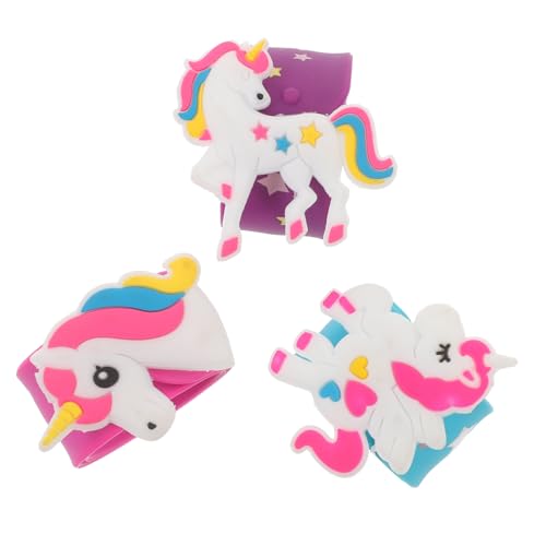 DECHOUS 3 Stück Einhorn-pat-kreis Party Gefälligkeiten Einhorn-gastgeschenke Slap-armband-gastgeschenke Einhorn-schnapparmband Schnapparmbänder Für Animal-slap-armbänder Kieselgel DECHOUS 3 Stück Einhorn-pat-kreis Party Gefälligkeiten Einhorn-gastgeschenke Slap-armband-gastgeschenke Einhorn-schnapparmband Schnapparmbänder Für Animal-slap-armbänder Kieselgel von DECHOUS