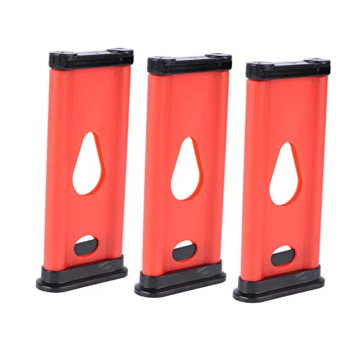 DECHOUS 3 Stück Finger-Guillotine- Horror-fingerspielzeug Spielzeuge Gimmick- Finger Requisiten Rot Plastik von DECHOUS