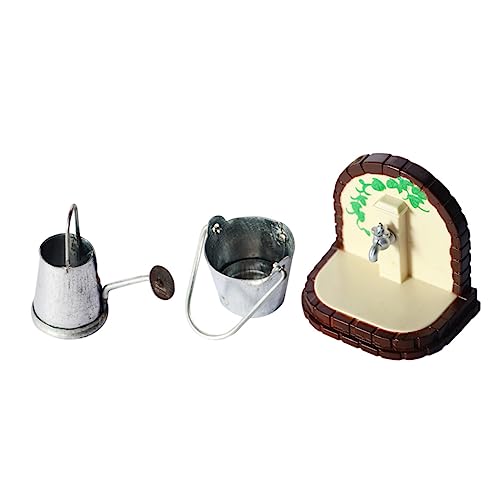 DECHOUS 3 Stück Mini-Eimer-streusel Miniatur Pflanzen Klopfen Klein Wasser Mini-hausgießkanne 1/12 Puppenzubehör Mini-Eimer-Modell Bewässerungseimer-Modell Rostfreier Stahl DECHOUS 3 Stück Mini-Eimer-streusel Miniatur Pflanzen Klopfen Klein Wasser Mini-hausgießkanne 1/12 Puppenzubehör Mini-Eimer-Modell Bewässerungseimer-Modell Rostfreier Stahl von DECHOUS