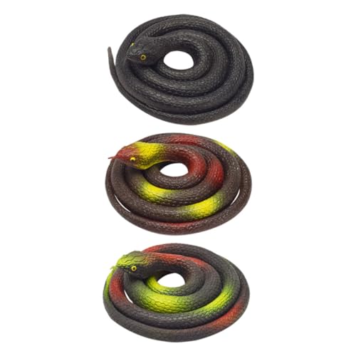 DECHOUS 3 Stück Nachgemachtes Schlangenspielzeug kinderspielzeug für Lernspielzeug spielsachen für Toys for Requisite für Filmschlangen Party-Requisite Plastik DECHOUS 3 Stück Nachgemachtes Schlangenspielzeug kinderspielzeug für Lernspielzeug spielsachen für Toys for Requisite für Filmschlangen Party-Requisite Plastik von DECHOUS