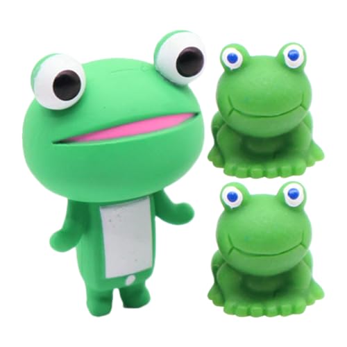 DECHOUS 3 Stück Puppenhaus Quietschspielzeug Für Badewanne Und Pool Zwitschern Plüsch Dinosaurier Frösche Kind Küken Hai Krabbe Monster Matschig Kriechen Hase Schwimmbad Light Green Harz DECHOUS 3 Stück Puppenhaus Quietschspielzeug Für Badewanne Und Pool Zwitschern Plüsch Dinosaurier Frösche Kind Küken Hai Krabbe Monster Matschig Kriechen Hase Schwimmbad Light Green Harz von DECHOUS