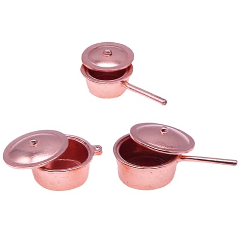 DECHOUS 3 Stück Topfimitat Mini Kinderspielzeug Fröhliches Mini Kochgeschirr Küche Mini Kochgeschirr Ornamente Simulationspfannen Pädagogische Simulationspfannen Mini DECHOUS 3 Stück Topfimitat Mini Kinderspielzeug Fröhliches Mini Kochgeschirr Küche Mini Kochgeschirr Ornamente Simulationspfannen Pädagogische Simulationspfannen Mini von DECHOUS