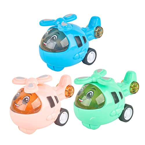 DECHOUS 3 Stück Trägheitsauto für kleine Flugzeuge Outdoor draußen Set Children Toys Kinderspielzeugauto für Trägheitsautos Abs von DECHOUS