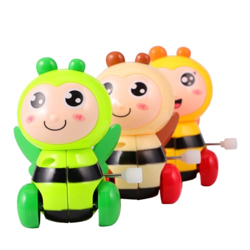 DECHOUS 3 Stücke Uhrwerkbiene mit drehbarem Kopf und Flügeln für kinderspielzeug Kid Toys spielzeuge für kinderknallzeug Uhrwerk Bienen Plastik DECHOUS 3 Stücke Uhrwerkbiene mit drehbarem Kopf und Flügeln für kinderspielzeug Kid Toys spielzeuge für kinderknallzeug Uhrwerk Bienen Plastik von DECHOUS
