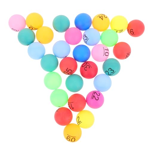 DECHOUS 30 Stück Ballpreisbälle Farbballspiel Tombola Spielbälle Zahlen Aufblasbare Bälle Plastik Bingo Bälle Bingo Plastikball Hohle Plastikbälle Bingo Spielbälle Tombola Ball DECHOUS 30 Stück Ballpreisbälle Farbballspiel Tombola Spielbälle Zahlen Aufblasbare Bälle Plastik Bingo Bälle Bingo Plastikball Hohle Plastikbälle Bingo Spielbälle Tombola Ball von DECHOUS