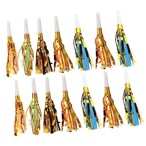DECHOUS 30 Stück Blow Dragon Whistle Bands Favors Lichter Spiele Party Horn Festival Pop Rave Luftgebläse Musikspielzeug Blowouts Krachmacher Fransen Blowouts DECHOUS 30 Stück Blow Dragon Whistle Bands Favors Lichter Spiele Party Horn Festival Pop Rave Luftgebläse Musikspielzeug Blowouts Krachmacher Fransen Blowouts von DECHOUS