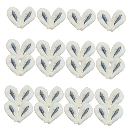 DECHOUS 30 Stück Hasen ohren Haarschmuck Kaninchenohren Haargummi Handgemachte Osterhasenohren Haarspangen DIY Haarschmuck Pfote Netz Hasenohr-Anhänger Plüschtier-Haarspangen Stoff Grey DECHOUS 30 Stück Hasen ohren Haarschmuck Kaninchenohren Haargummi Handgemachte Osterhasenohren Haarspangen DIY Haarschmuck Pfote Netz Hasenohr-Anhänger Plüschtier-Haarspangen Stoff Grey von DECHOUS