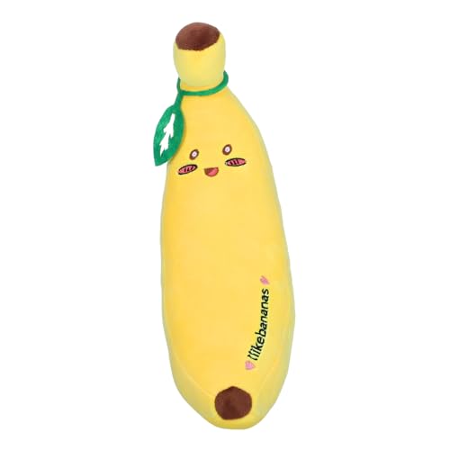 DECHOUS 35 cm Kuschel-Banane Plüschtier – Weiches Bananen-Kissen Für Perfektes Zum Geburtstag Oder Als Deko Für Das Kinderzimmer Ideal Zum Umarmen Und von DECHOUS