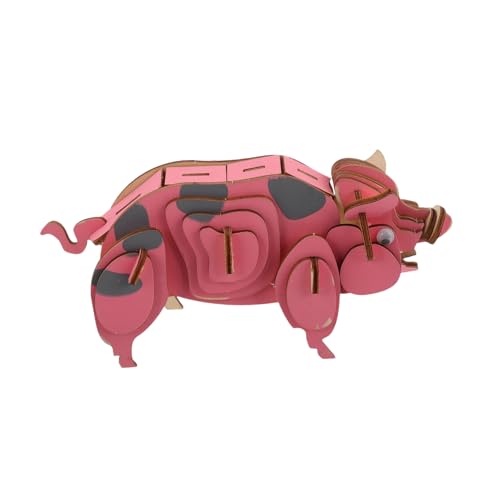 DECHOUS 3D -Schweine -Puzzle -Modell Tierisches Puzzlespielzeug Holz Tierprozzel Puzzle Modell Für DIY -sammlerschreibtisch Display Pädagogische Holzspielzeuge DECHOUS 3D -Schweine -Puzzle -Modell Tierisches Puzzlespielzeug Holz Tierprozzel Puzzle Modell Für DIY -sammlerschreibtisch Display Pädagogische Holzspielzeuge von DECHOUS