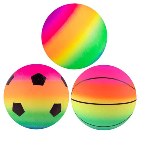 DECHOUS 3Stücke Basketballs Softbälle für Drinnen und Draußen Pädagogisches Hand Augen Koordination und Motorik für Geburtstage und Feste DECHOUS 3Stücke Basketballs Softbälle für Drinnen und Draußen Pädagogisches Hand Augen Koordination und Motorik für Geburtstage und Feste von DECHOUS