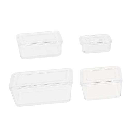 DECHOUS 4 Stück Boxen Aufbewahrungsbox für Miniatur Organisatoren Abteil Kind puppenhaus deko zubehör puppenhaus Mini-Dekoration für Puppenhaus Puppenhauslieferungen Plastik DECHOUS 4 Stück Boxen Aufbewahrungsbox für Miniatur Organisatoren Abteil Kind puppenhaus deko zubehör puppenhaus Mini-Dekoration für Puppenhaus Puppenhauslieferungen Plastik von DECHOUS