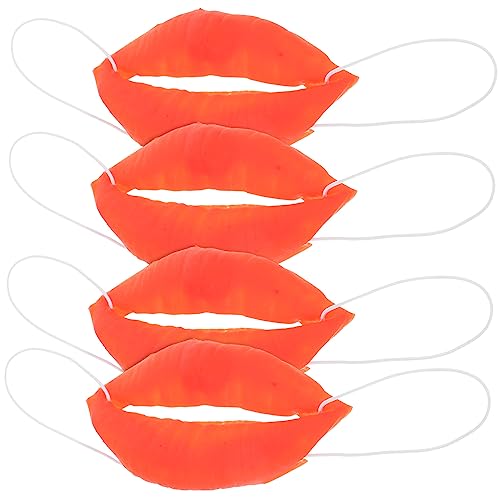DECHOUS 4 Stück Halloween-Wurst-Mund clownsnasen clownnasen Lustige Lippen Requisiten Halloween Requisiten Reißzähne Halloween-Requisiten praller gefälscht Cosplay-Mund Wurst Mund Plastik DECHOUS 4 Stück Halloween-Wurst-Mund clownsnasen clownnasen Lustige Lippen Requisiten Halloween Requisiten Reißzähne Halloween-Requisiten praller gefälscht Cosplay-Mund Wurst Mund Plastik von DECHOUS