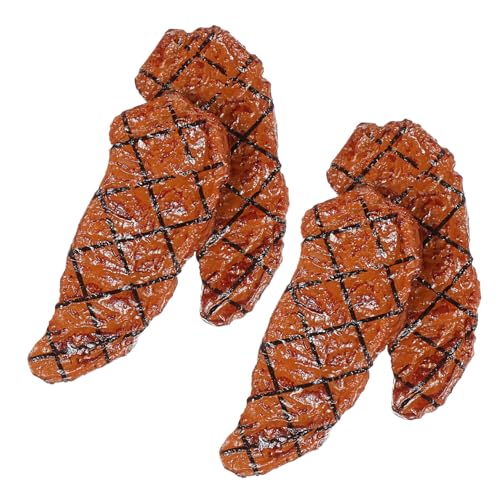 DECHOUS 4 Stück Mini Steak Fake Food Fake Steaks Requisiten Künstlicher Fisch Mini Lebensmittelspielzeug Fake Bratensteak Grillen Künstliches Steak Foto Requisite Rollenspiel DECHOUS 4 Stück Mini Steak Fake Food Fake Steaks Requisiten Künstlicher Fisch Mini Lebensmittelspielzeug Fake Bratensteak Grillen Künstliches Steak Foto Requisite Rollenspiel von DECHOUS