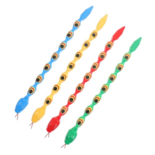 DECHOUS 4 Stück Twisty Schlangenspielzeug gefälscht schlangen lustiges Streich Streichquellen lustige Schlangenspielzeuge Abs DECHOUS 4 Stück Twisty Schlangenspielzeug gefälscht schlangen lustiges Streich Streichquellen lustige Schlangenspielzeuge Abs von DECHOUS