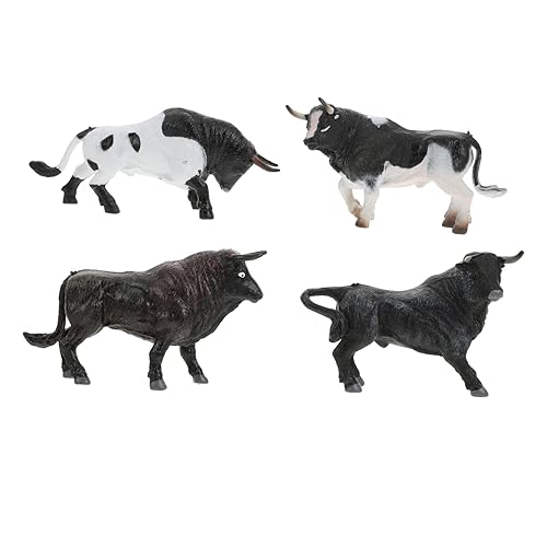 DECHOUS 4 Stück Yak-Modellspielzeug für kinderspielzeug kinderknallzeug Tierfigur-Sammlung für Nutztiere Ornamente Kühe Mini-Tiermodell kleine Kuhfigur Plastik DECHOUS 4 Stück Yak-Modellspielzeug für kinderspielzeug kinderknallzeug Tierfigur-Sammlung für Nutztiere Ornamente Kühe Mini-Tiermodell kleine Kuhfigur Plastik von DECHOUS