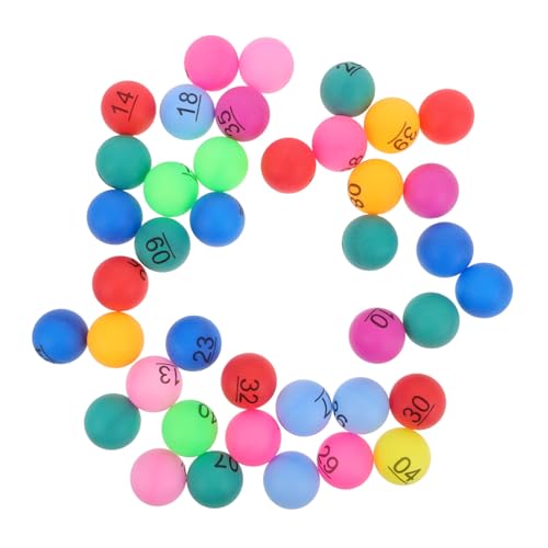 DECHOUS 40 Stück Lotteriekugeln Plastikkugeln Verlosung Von Bällen Automatenbälle - Plastikbälle Für Spiele Befüllbare Gewinnbälle Bingo-Dekorationen Pp DECHOUS 40 Stück Lotteriekugeln Plastikkugeln Verlosung Von Bällen Automatenbälle - Plastikbälle Für Spiele Befüllbare Gewinnbälle Bingo-Dekorationen Pp von DECHOUS