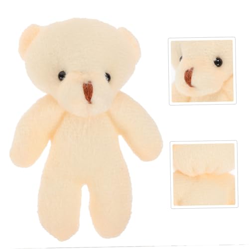 DECHOUS 40 Stück Mini Bär Anhänger Bären Partygeschenke Mini Bär Dekorationen Bären Babyparty Süßer Weicher Plüschbär Bärenplüsch Für Geburtstag Kleines Pp von DECHOUS