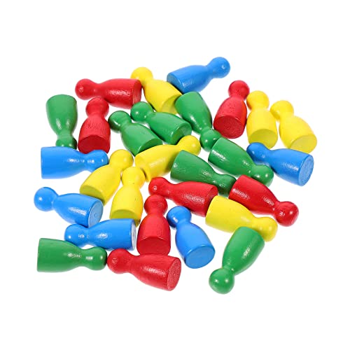 DECHOUS 48 Stück bunt menschliche Gestalt Turnierschachfiguren Ersatz Schachfiguren Planke schachspiel kinderschachspiel familienspiel Flugschach Schachfigur Lernspielzeug aus Holz DECHOUS 48 Stück bunt menschliche Gestalt Turnierschachfiguren Ersatz Schachfiguren Planke schachspiel kinderschachspiel familienspiel Flugschach Schachfigur Lernspielzeug aus Holz von DECHOUS