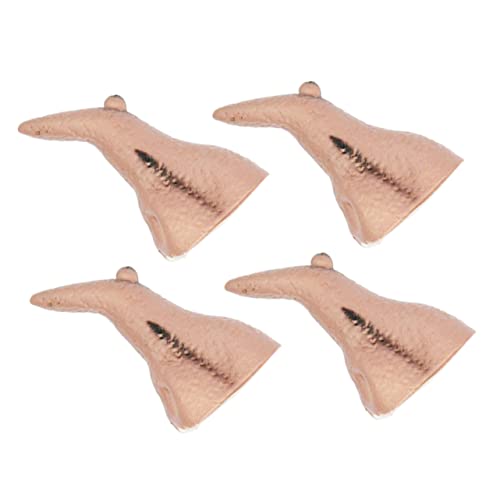 DECHOUS 4Stücke Halloween Streich Künstliche Hexen Maskerade Requisiten Für Kostümpartys Lustige Für Halloween Dekoration Und Verkleidung von DECHOUS