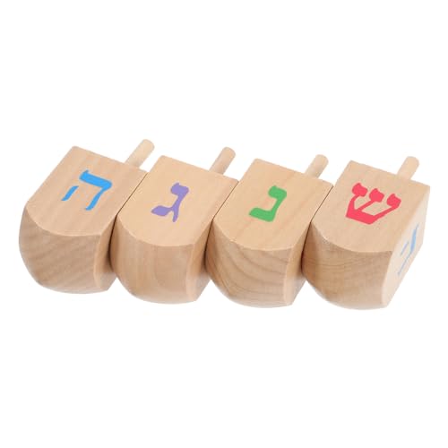 DECHOUS 4Stücke Holz Gyroskop Für Tischspielzeuge Motorik Und Kreativität Für Partys Und Feiertage DECHOUS 4Stücke Holz Gyroskop Für Tischspielzeuge Motorik Und Kreativität Für Partys Und Feiertage von DECHOUS