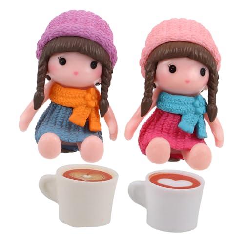 DECHOUS 4Stücke Mini Teetassen Für Puppenhaus Kaffeetassen Puppenzubehör Für Party Dekoration Zubehör Für Mini Lebensmittelspiele DECHOUS 4Stücke Mini Teetassen Für Puppenhaus Kaffeetassen Puppenzubehör Für Party Dekoration Zubehör Für Mini Lebensmittelspiele von DECHOUS