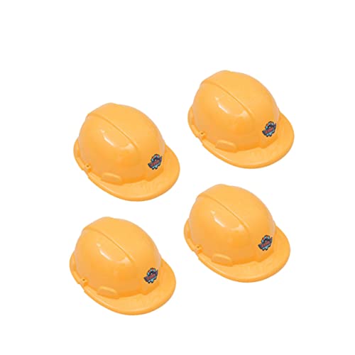 DECHOUS 4Stücke Sicherheitshelm Simulation Bauhelm Für Rollenspiele Und Kreative Bauprojekte Gelb DECHOUS 4Stücke Sicherheitshelm Simulation Bauhelm Für Rollenspiele Und Kreative Bauprojekte Gelb von DECHOUS