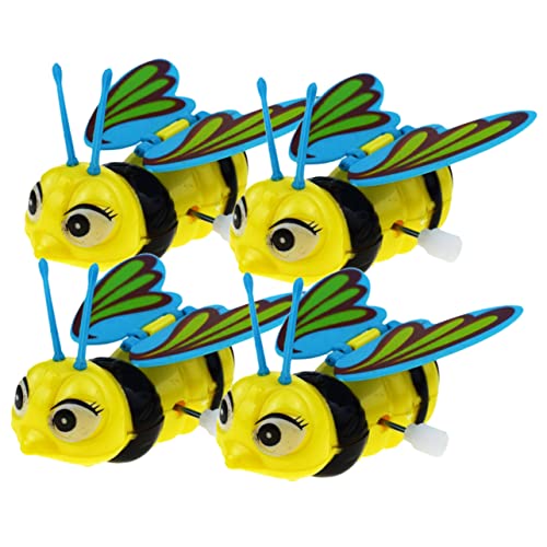DECHOUS 4Stücke Wind Up Bee Toys Cute Playthings with Manual Clockwork Portable and Design for Outdoor Fun Present for Children DECHOUS 4Stücke Wind Up Bee Toys Cute Playthings with Manual Clockwork Portable and Design for Outdoor Fun Present for Children von DECHOUS