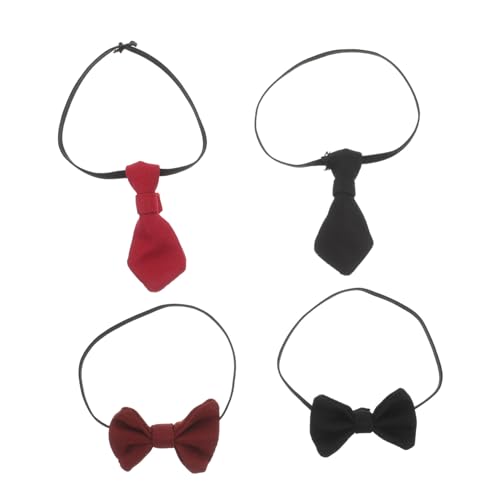DECHOUS 4pcs Herren Krawatte Casual Krawatte Weihnachtsbaum Zweig Bären Puppen Frauen Hals Bindungen Geschäft Krawatte Hochzeit Krawatten Für Mann Arbeit Party Täglich Gebrauch von DECHOUS