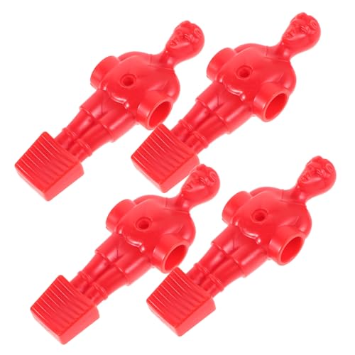 DECHOUS 4pcs Tisch Fußballzubehör Kleine Fußballspieler Foosballspieler Foosball Tisch Teile Foosball Maschinen Lieferungen Fußballspieler Spielzeug Spielzeug von DECHOUS