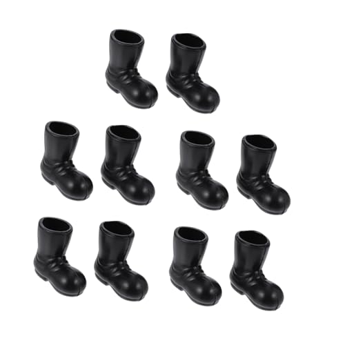 DECHOUS 5 Paare Mini-Stiefel Dekorationen Weihnachtsminiaturen Basteln Kleine Stiefel Zur Dekoration Weihnachtsschuhe Mini-weihnachtsstiefel Weihnachtshausschuhe Fünf Winzig Black Plastik DECHOUS 5 Paare Mini-Stiefel Dekorationen Weihnachtsminiaturen Basteln Kleine Stiefel Zur Dekoration Weihnachtsschuhe Mini-weihnachtsstiefel Weihnachtshausschuhe Fünf Winzig Black Plastik von DECHOUS