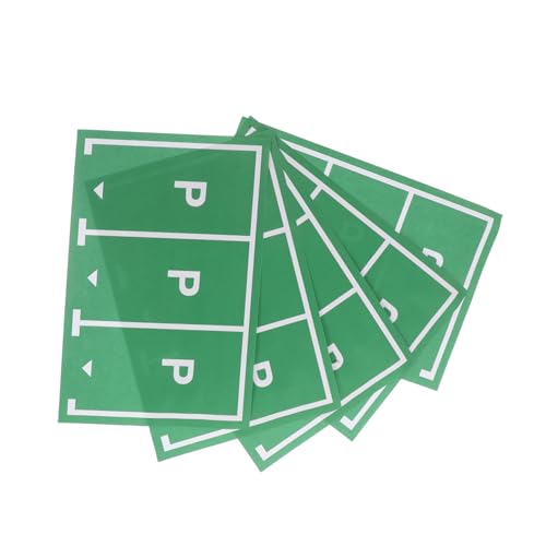DECHOUS 5 Pcs Abnehmbares Spielzeug Für Parkplätze Aufkleber Einfach Zu Verwendende Transportparkplattenabziehbilder Nicht Verblüffende Wandaufkleber Für Kinderzimmer Und von DECHOUS