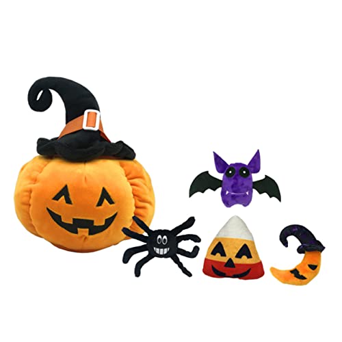 DECHOUS 5 Stück Kürbis Plüschtier Halloween-Plüsch-Fledermaus Halloween- Geisterspinne Halloween plüschtier Halloween fensterdeko plushdoll Halloween- Szene-Cartoon-Puppe DECHOUS 5 Stück Kürbis Plüschtier Halloween-Plüsch-Fledermaus Halloween- Geisterspinne Halloween plüschtier Halloween fensterdeko plushdoll Halloween- Szene-Cartoon-Puppe von DECHOUS