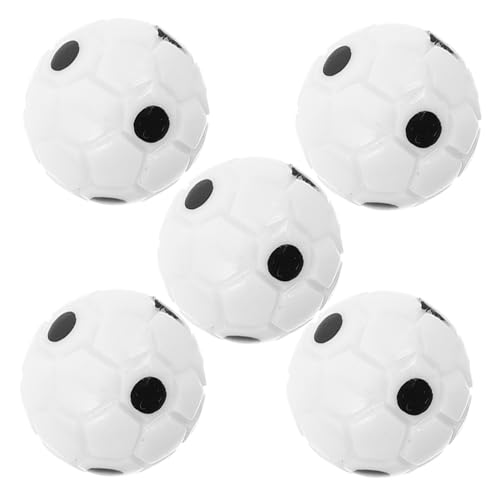 DECHOUS 5 Stück Mini-fußball Kleiner Fußball Mini-sportbälle Fußball Mini Mini-Kugel Mini -fußbälle Mini -bälle Mini -fußballkugeln Plastik von DECHOUS