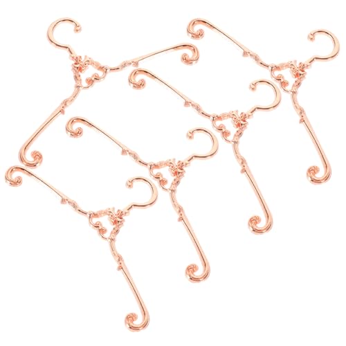 DECHOUS 5 Stück Puppenaufhänger Babywelpen Puppenhaus Kleiderbügel Kleiderständer Puppen Aufhänger Schuhregal Für Puppen Mini-aufhänger-Ornamente Miniatur-aufhänger-Ornamente Legierung DECHOUS 5 Stück Puppenaufhänger Babywelpen Puppenhaus Kleiderbügel Kleiderständer Puppen Aufhänger Schuhregal Für Puppen Mini-aufhänger-Ornamente Miniatur-aufhänger-Ornamente Legierung von DECHOUS