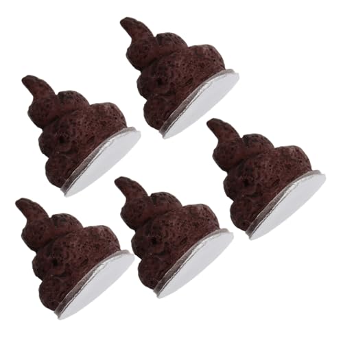 DECHOUS 5 Stück Simulation Poop gefälschte Kotspielzeug Poop-Spiel gefälschter KOT Spielzeugkacke Harz Hellbraun DECHOUS 5 Stück Simulation Poop gefälschte Kotspielzeug Poop-Spiel gefälschter KOT Spielzeugkacke Harz Hellbraun von DECHOUS