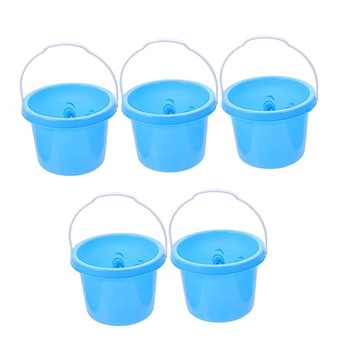 DECHOUS 5 Stück Spielzeugeimer für den Strand wasserspielzeug kinderwasserspielzeuge sandspielzeug Strand Sandspielzeug Eimer Set pp Sandhalter Wassereimer- Sky-Blue DECHOUS 5 Stück Spielzeugeimer für den Strand wasserspielzeug kinderwasserspielzeuge sandspielzeug Strand Sandspielzeug Eimer Set pp Sandhalter Wassereimer- Sky-Blue von DECHOUS
