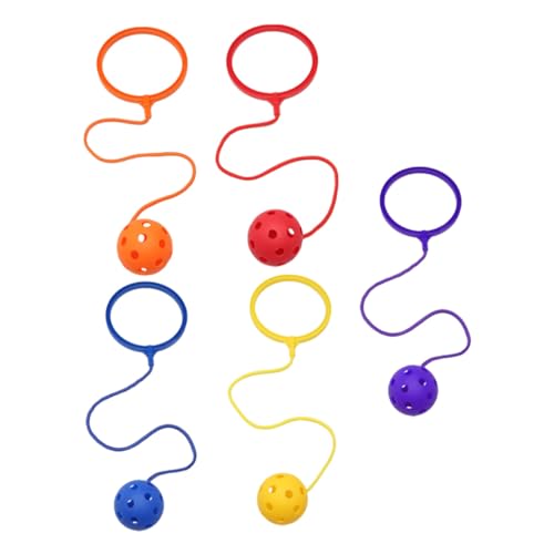 DECHOUS 5 Stück Teiliges Knöchel sprungball Leichtes Fitnessspielzeug für Fördert Koordination und Bewegung Geeignet für Indoor Outdoor spaß Zufällige Farbe Zufällige Farbe von DECHOUS