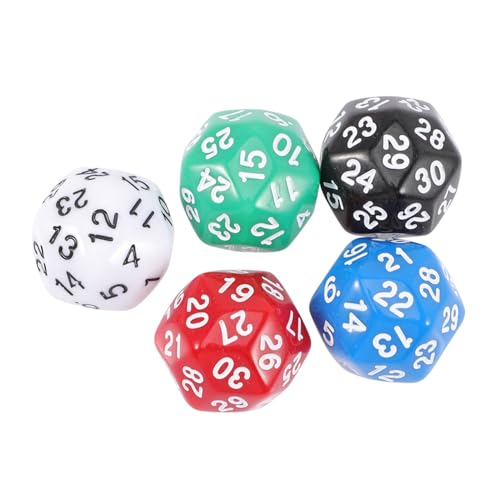 DECHOUS 5 Stück Zahlenwürfel große Party zubehör Party Accessoires Party- Spielzeugwürfel partyzubehör dice Set unregelmäßige Unterhaltungszubehör Spiel Acryl DECHOUS 5 Stück Zahlenwürfel große Party zubehör Party Accessoires Party- Spielzeugwürfel partyzubehör dice Set unregelmäßige Unterhaltungszubehör Spiel Acryl von DECHOUS