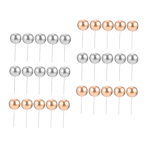 DECHOUS 50 Stück Kuchen-schaumkugeln Ballon-cupcake-topper Kugelförmig Cupcake-topper Aus Metall Ballon-cupcake-picks Vorspeisenauswahl Cupcake-tragetasche Bäckerei Picks Eisendraht DECHOUS 50 Stück Kuchen-schaumkugeln Ballon-cupcake-topper Kugelförmig Cupcake-topper Aus Metall Ballon-cupcake-picks Vorspeisenauswahl Cupcake-tragetasche Bäckerei Picks Eisendraht von DECHOUS